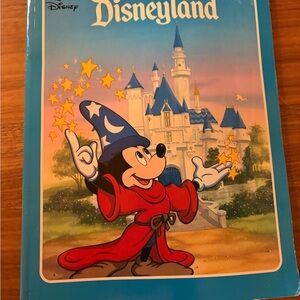 Disneyland vintage colouring book